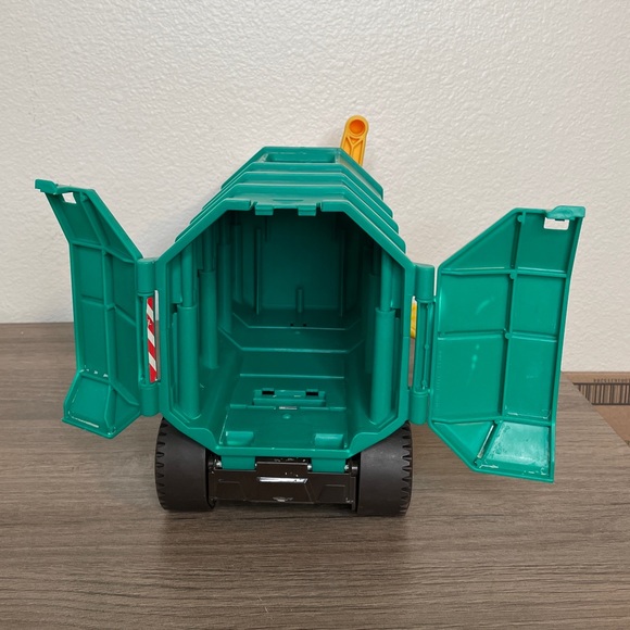 15" Large Dump Truck Garbage Toy w/Realistic Sound Recycling Trash Matchbox - Picture 2 of 6